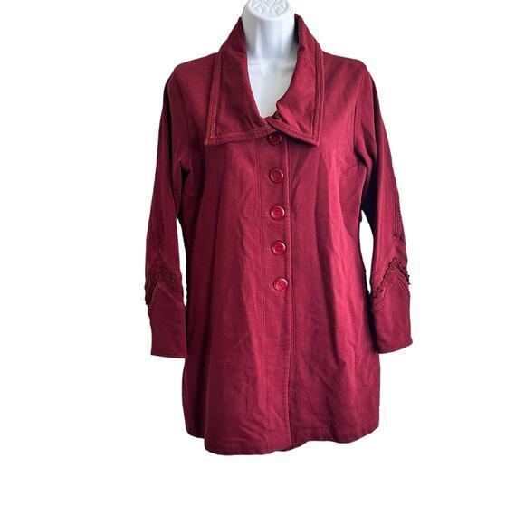 Soft Surroundings Rachel Boho Embroidered Jacket size M - Picture 2 of 10